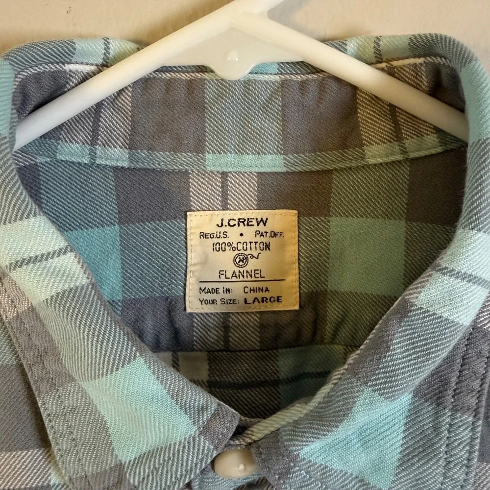 J. Crew crew flannel